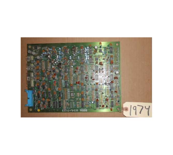 TURBO Arcade Machine Game PCB Printed Circuit SOUND Board  #1974 for sale 