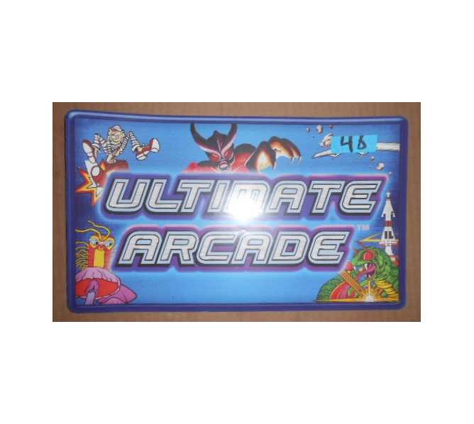 ULTIMATE ARCADE Arcade Machine Game CABINET ARTWORK DECAL SET of 2 - #46 for sale