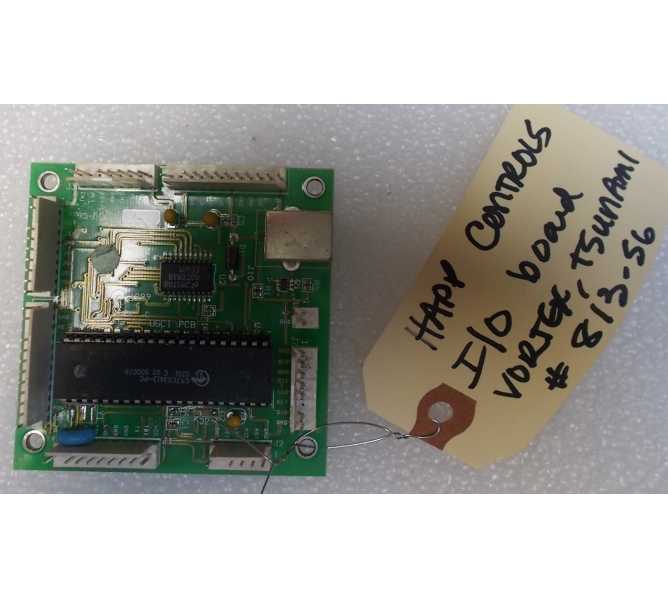 VORTEX, TSUNAMI Arcade Machine Game PCB Printed Circuit I/O Board #813-56