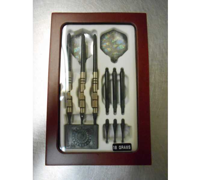 Viper Steel and Soft Tip Darts, 18 Gram in Wooden Box for sale