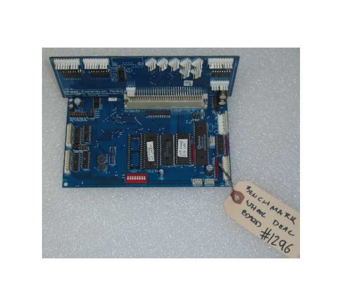 WHEEL DEAL Redemption Arcade Machine Game PCB Printed Circuit Board #1296 for sale by BENCHMARK 