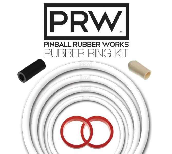 WILLIAMS MACHINE: BRIDE OF PINBOT Pinball Machine Game RUBBER RING KIT #RK1458-1 for sale 