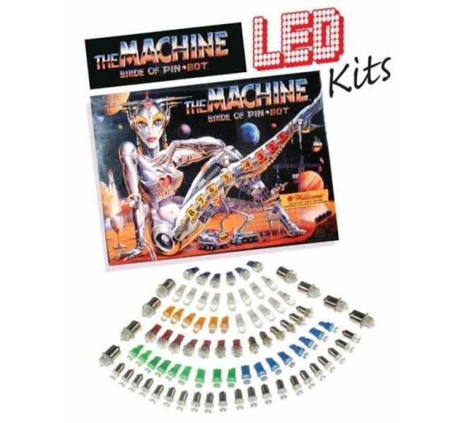 WILLIAMS THE MACHINE: BRIDE OF PINBOT Machine Game168 piece LED Lamp Kit #05-1458 for sale 
