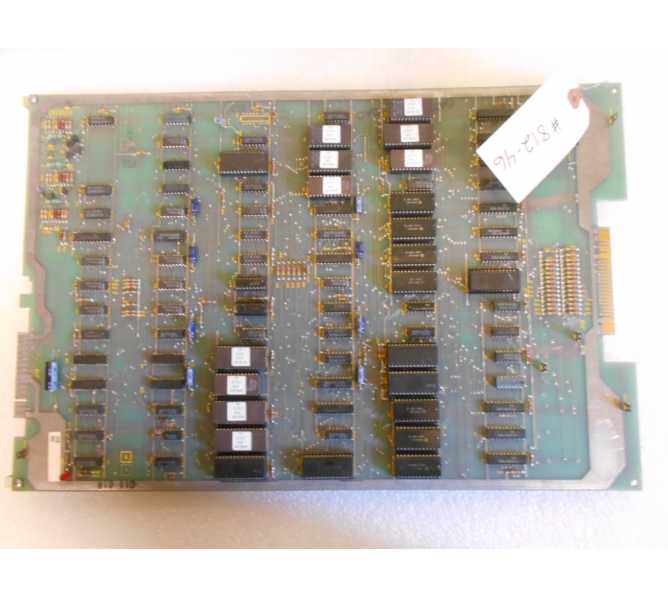 Xevious CPU & Video Arcade Machine Game PCB Printed Circuit Board #812-46 - Atari - "AS IS"