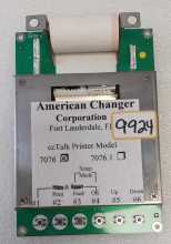 AMERICAN CHANGER ccTALK Printer Model #7076 (9924) 