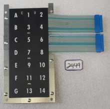 AUTOMATIC PRODUCTS 6000, 6600, 7000 7600 Snack Machine Selection Key Pad (2449)