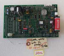 AUTOMATIC PRODUCTS AP120, 121, 122, 123 Snack Machine MAIN CONTROL Board w CREDIT CARD READER (2306)