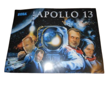 SEGA APOLLO 13 Pinball Machine Translite Backbox Artwork #830-5244-00 (1116G) 