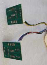 Arcade Game TRACKBALL SENSOR Boards w WIRING #9123