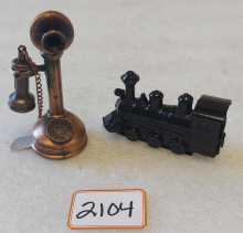 BALLY ADDAMS FAMILY Pinball Machine Diecast PHONE & TRAIN Modifications (2104) 