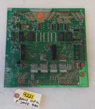 BALLY Arcade Game MPU Boards #9220 & 9221 