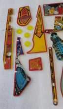 BALLY DOCTOR WHO Pinball Machine INCOMPLETE PLASTIC Set #9635 