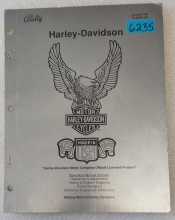 BALLY HARLEY DAVIDSON Pinball OPERATIONS MANUAL #6235 