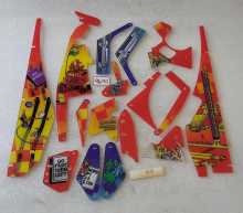 BALLY Indianapolis 500 Pinball Machine INCOMPLETE PLASTIC Set #9675 