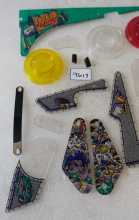 BALLY SAFE CRACKER Pinball Machine INCOMPLETE PLASTIC Set #9617