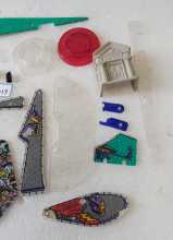 BALLY SAFE CRACKER Pinball Machine INCOMPLETE PLASTIC Set #9617 