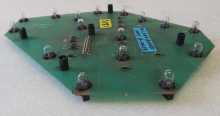 BALLY THE SHADOW Pinball Machine 16-LAMP PCB BOARD Assembly #A-19108 (3181)
