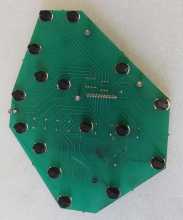 BALLY THE SHADOW Pinball Machine 16-LAMP PCB BOARD Assembly #A-19108 (3181) 