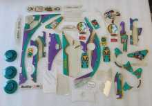 BALLY WORLD CUP SOCCER Pinball Machine INCOMPLETE PLASTIC Set #9623 