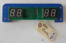 BAY TEK RED ZONE Arcade Game Board #A5BD3906 Rev A (9519) 