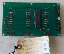 BAYTEK GOIN ROLLIN, SMOKIN TOKEN Arcade Game DISPLAY Board (1436)