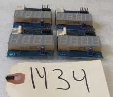 BENCHMARK GOLDZONE Arcade Game DISPLAY Boards (1434) 