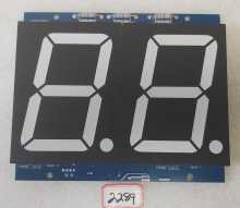 BENCHMARK MONSTER DROP Redemption Game UPPER DISPLAY Board #BA2DD-010-C (2289) 