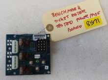 BENCHMARK Redemption Arcade Game POWER FUSE Board #8571