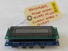 BENCHMARK Redemption Arcade Game TICKET EATER PRINTER CONTROL/DISPLAY Board #8570 