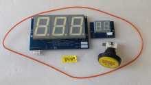 BENCHMARK SLAM A WINNER Redemption Game DISPLAY Boards DRIVE BELT & BUTTON #8449