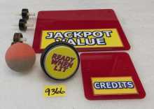 BENCHMARK SLAM-A-WINNER Redemption Game PLASTICS, BUTTON, BALL, 4 ROLLERS #9366