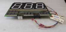 BOXER Arcade Game DISPLAY Board #9757 