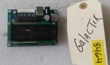 CHICAGO GAMING GALATIX Arcade DISPLAY Board #8464 