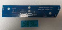 CHICAGO GAMING Pinball Machine Game TROUGH IR EMITTERS board #PIN-PCB-TRGHLED (5836) for sale