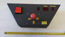 CRANE Arcade Game JOYSTICK CONTROL PANEL Assembly w DISPLAY #9129 