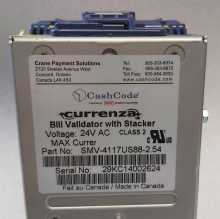 CRANE Cashcode SMV-4117US88-2.54 24V Bill Validator Acceptor DBA (9916) 