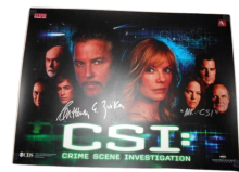STERN CSI Pinball Machine Translite - Signed by Anthony E. Zuiker #830-52A2-00 (38)