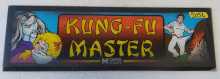 DATA EAST KUNG FU MASTER Arcade Game PLEXIGLASS Header (5052) 