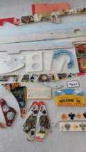 DATA EAST MAVERICK Pinball Machine INCOMPLETE PLASTIC Set #9607 