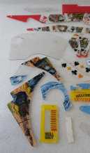 DATA EAST MAVERICK Pinball Machine INCOMPLETE PLASTIC Set #9609 