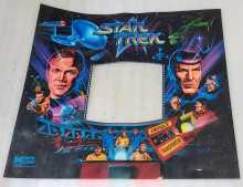 DATA EAST STAR TREK 25th Anniv. Pinball FILM Translite (1115T)