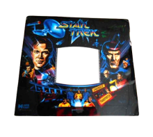 DATA EAST STAR TREK Pinball Machine Translite Backbox Artwork (2556)
