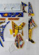 DATA EAST THE WHO'S TOMMY PINBALL WIZARD Pinball Machine INCOMPLETE PLASTIC Set #9678