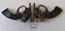 DIRTY HARRY, INDIANA JONES Pinball Machine BALL LAUNCH GUN HANDLE Set #21-6692 LEFT & RIGHT (9639) 