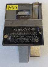 DIXIE NARCO EARLY 360/368/501 METAL COIN INSERT RETURN BEZEL #8910 