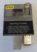 DIXIE NARCO EARLY 360 368 501 METAL COIN INSERT RETURN BEZEL #8912