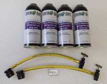  ENVIRO-SAFE R134a Replacement Refrigerant - Replaces HFC-134a - 4 Cans & 2 Hoses #9955 