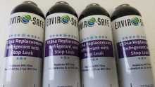  ENVIRO-SAFE R134a Replacement Refrigerant - Replaces HFC-134a - 4 Cans & 2 Hoses #9955
