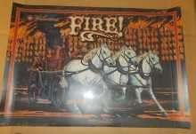 WILLIAMS FIRE! Pinball Machine Translite Backbox Artwork (2485) 