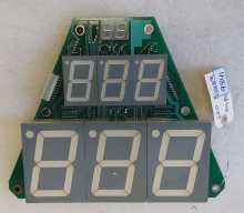 GEO BOXER Arcade Game DISPLAY Board #09061922 (9841) 